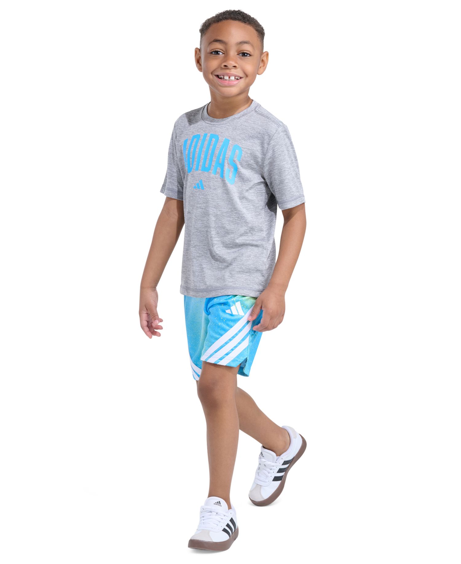 Toddler and Little Boys' 2T-7 Short-Sleeve T-shirt and Shorts, 2-piece Set