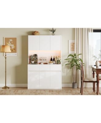 9 Drawer Dresser for Bedroom Large Chest with Deep Drawers Wide Top Wooden Organizer for Living Room