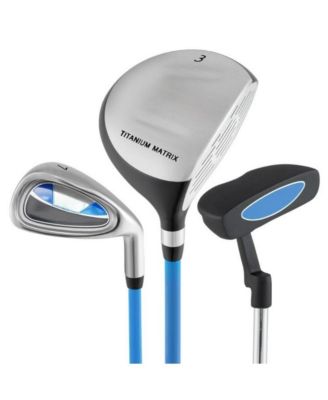 Junior Mallet Putter Individual Gold Club for Kids Ages 11-14