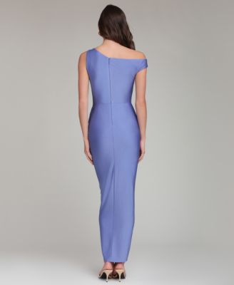 Women's One-Shoulder Fringe Front Dress