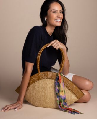 Trope Extra-Large Woven Dome Tote Bag