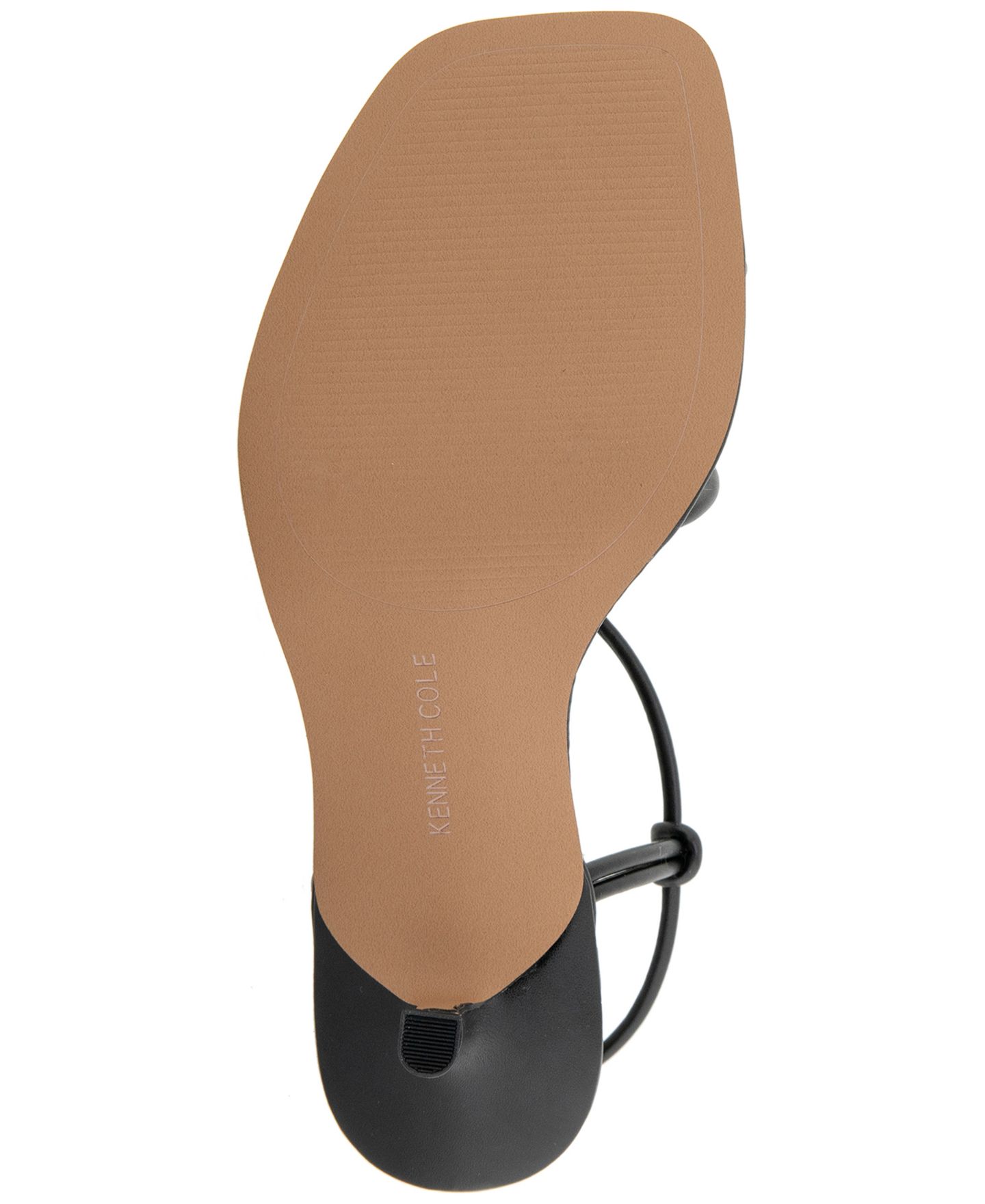 Женские сандалии Kenneth Cole New York Gemma Strappy Dress Sandals, цвет: Чёрный гладкий — фото 5