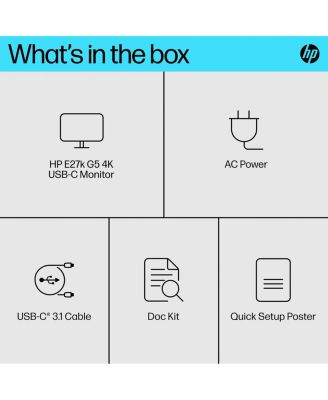 E27k G5 27" 16:9 4K Ultra HD USB-C IPS LCD Monitor