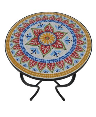  Mosaic Art Collection Classic Accent Table