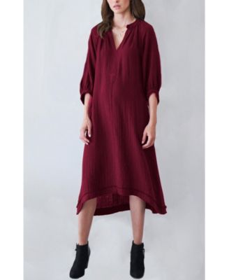 Women's Ocean+Main Gauze Dress with Pockets