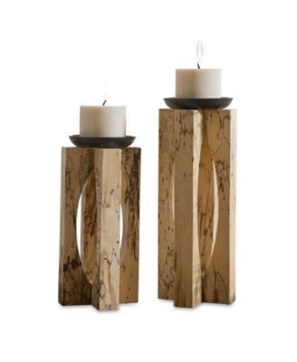 Ilva Candleholders, Set of 2