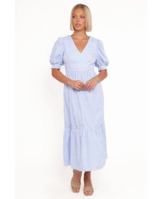 Women's Steele Puff Sleeve Midi Dress