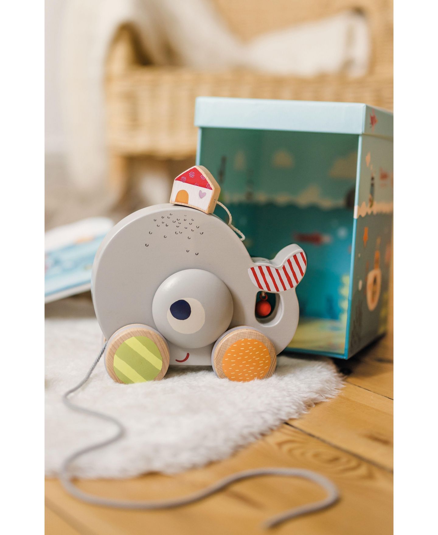 Детская игрушка Bababoo and friends Wilma Whale Pull Along, цвет: Open Miscellaneous — фото 6