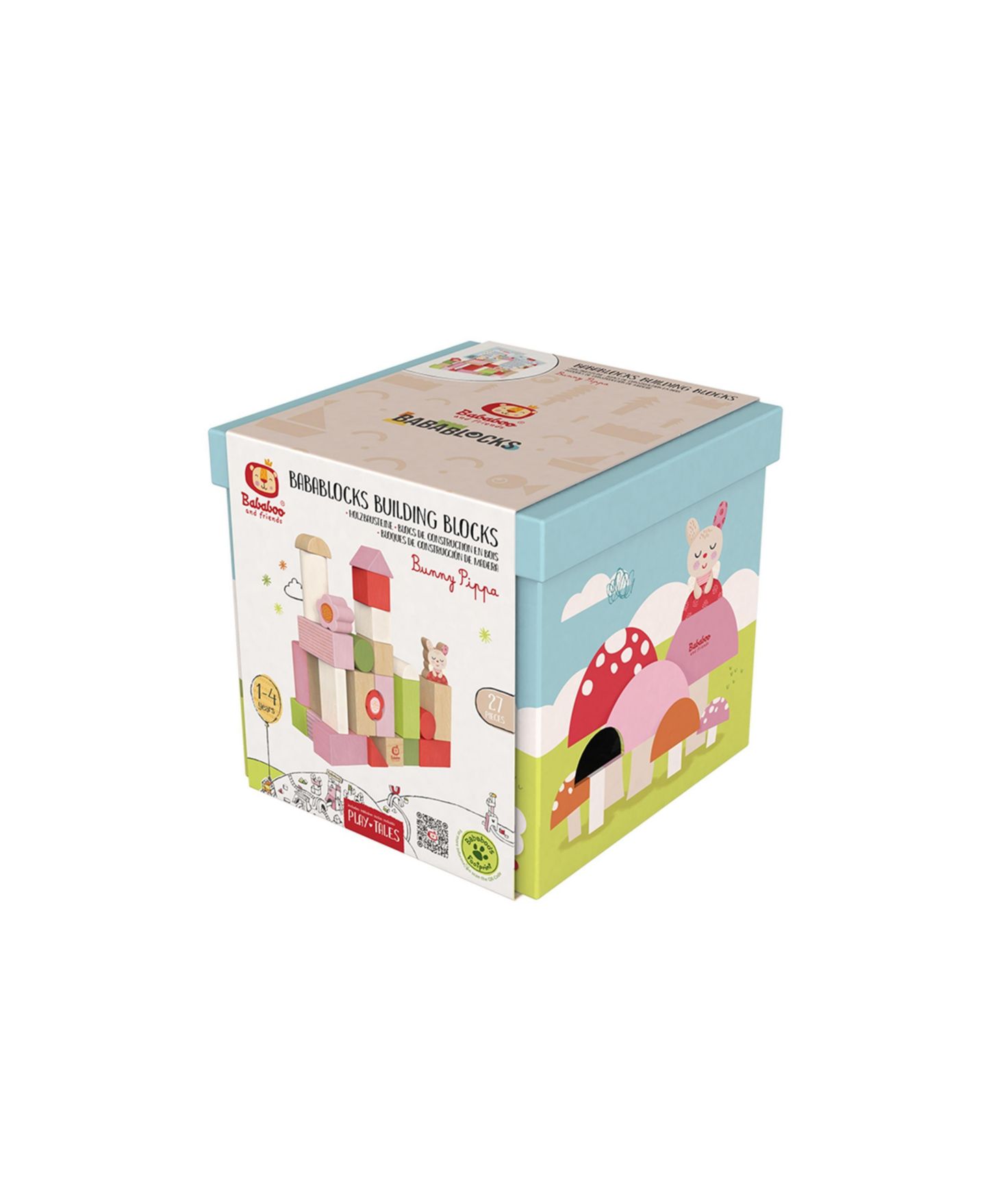Детские конструкторы Bababoo and friends Pippa Bunny Babablocks Building Blocks — фото 2