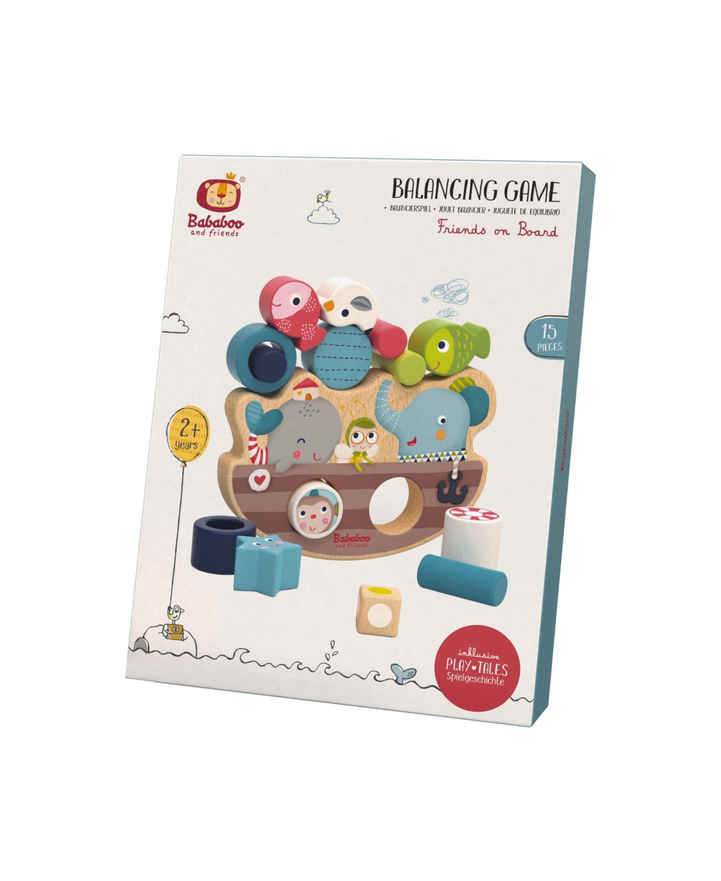 Детские игрушки Bababoo and friends on Board Balancing Game — фото 2