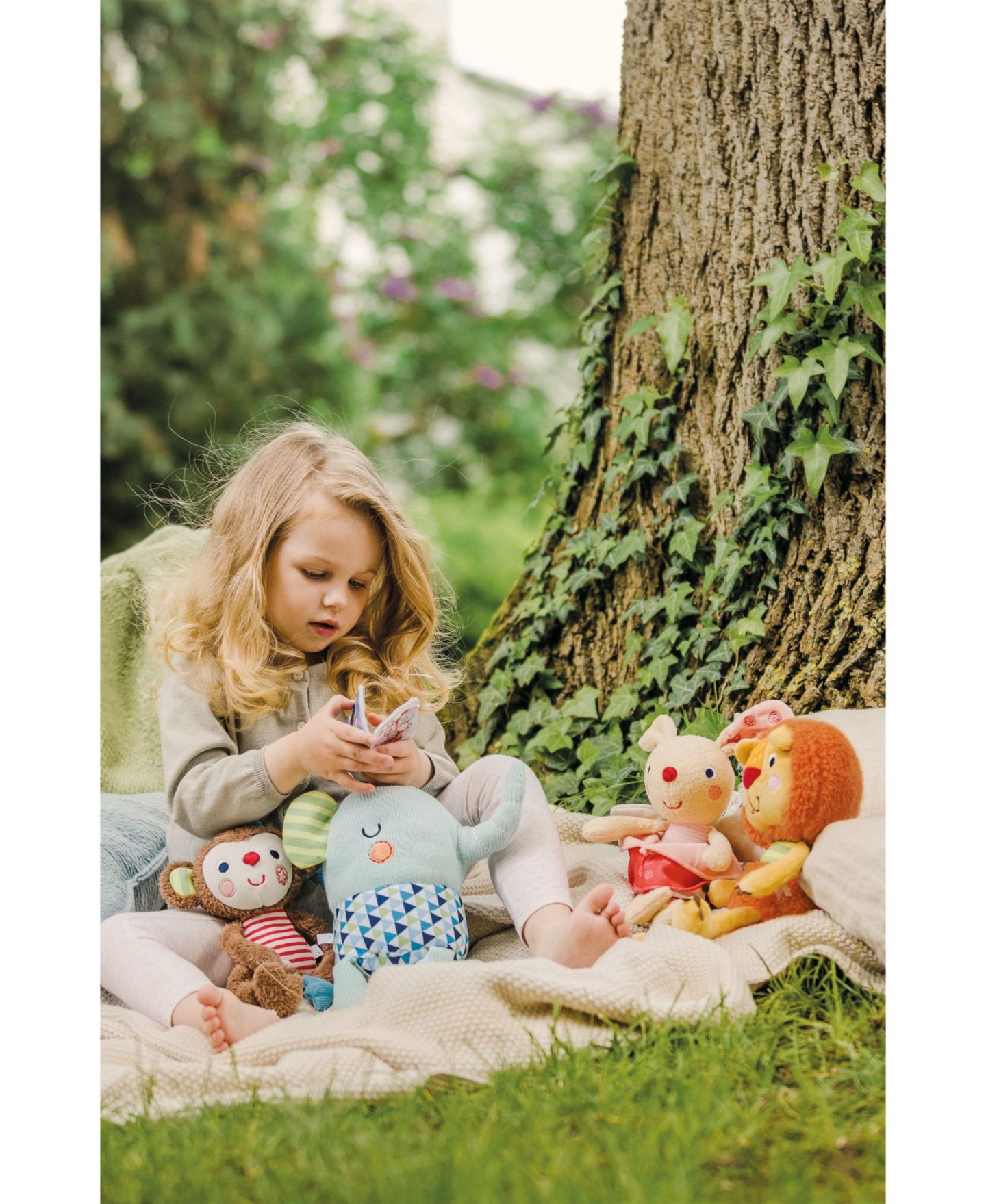 Детские мягкие игрушки Bababoo and friends Yuki Monkey Plush and Picture Book, 2-Piece Set, цвет: Open Miscellaneous — фото 4