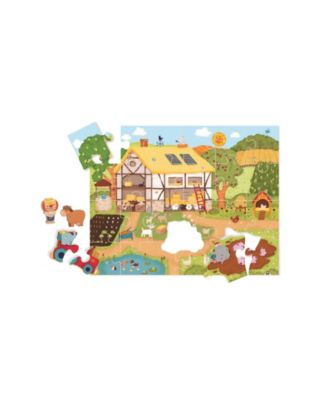 Happy Farm Activity Story Puzzle