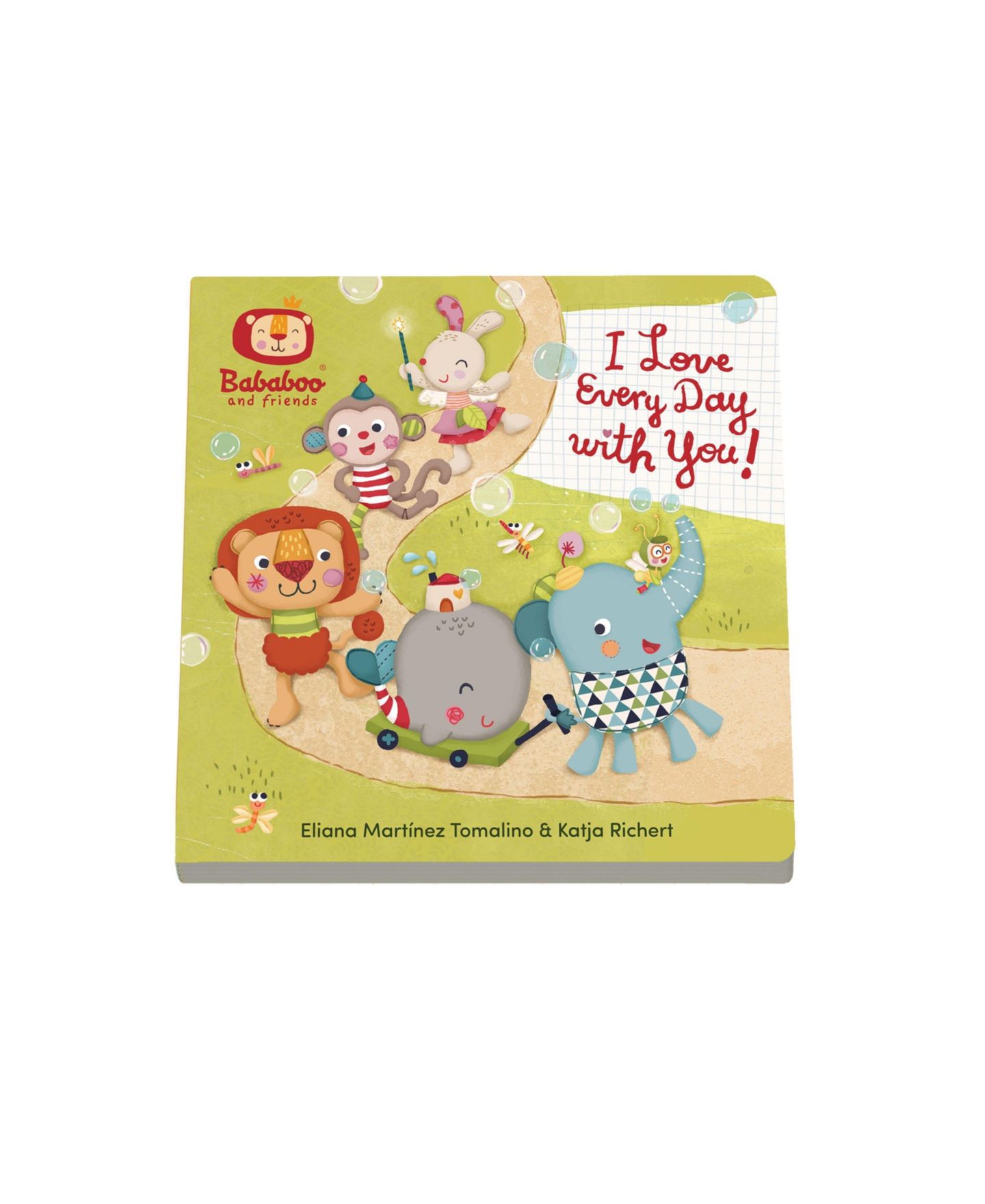 Детские мягкие игрушки Bababoo and friends Lolo Elephant Book & Plush Set, 2-Piece Set — фото 2