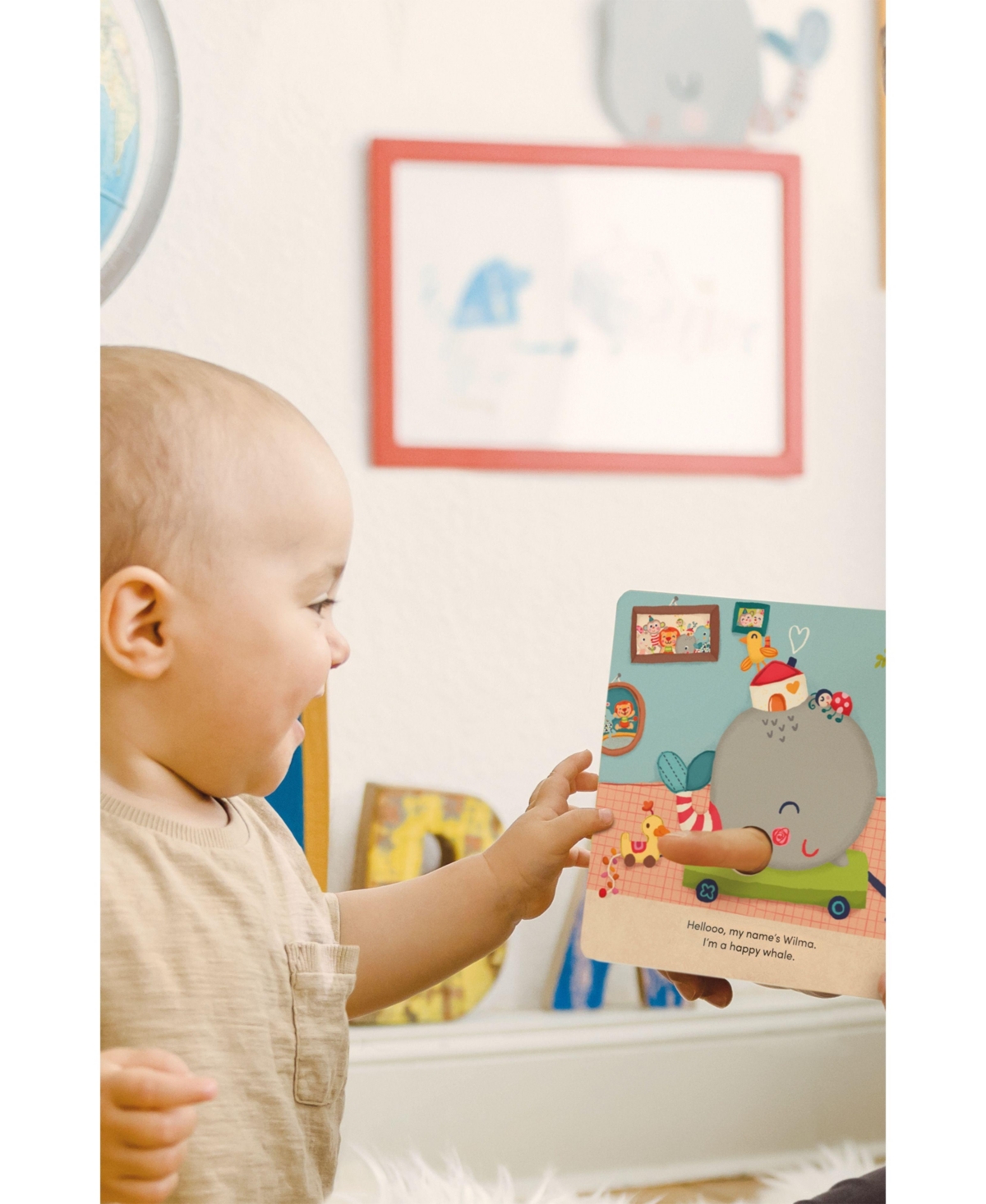 Bababoo and friends Wilma Whale Let s All Be Friends Book & Plush Set