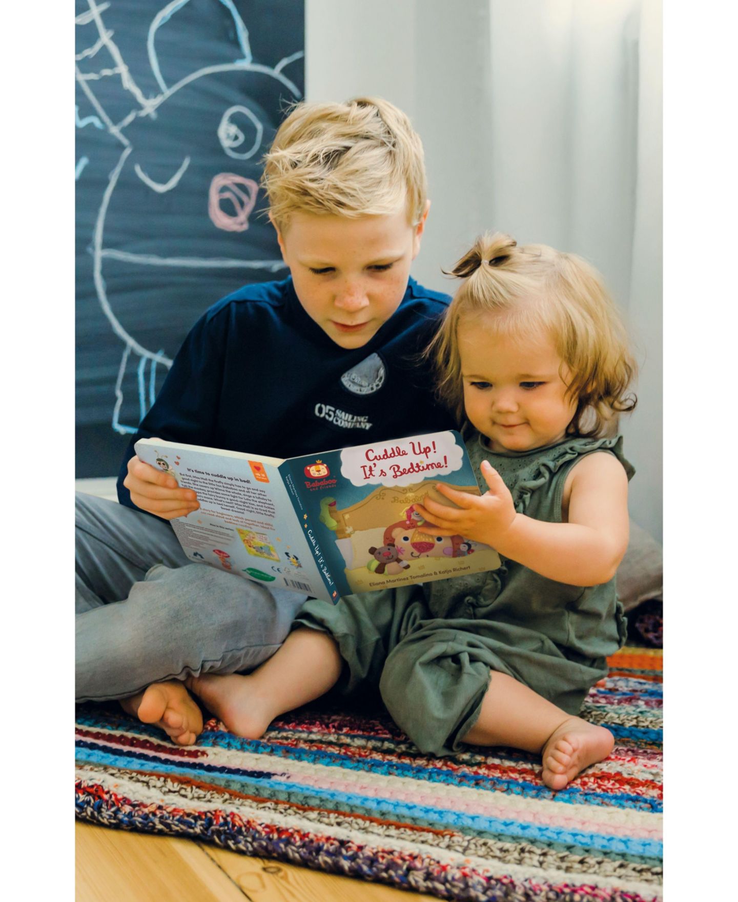 Детские мягкие игрушки Bababoo and friends Wilma Whale Book and Plush, 2-Piece Set — фото 2