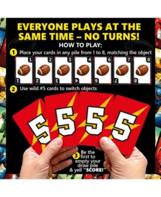 Fast-Paced Card Game for Kids & Adults – 128 Cards & Easy Rules – 2-8 Players – Ages 8+ – Perfect for Family Games Night, Travel and Parties