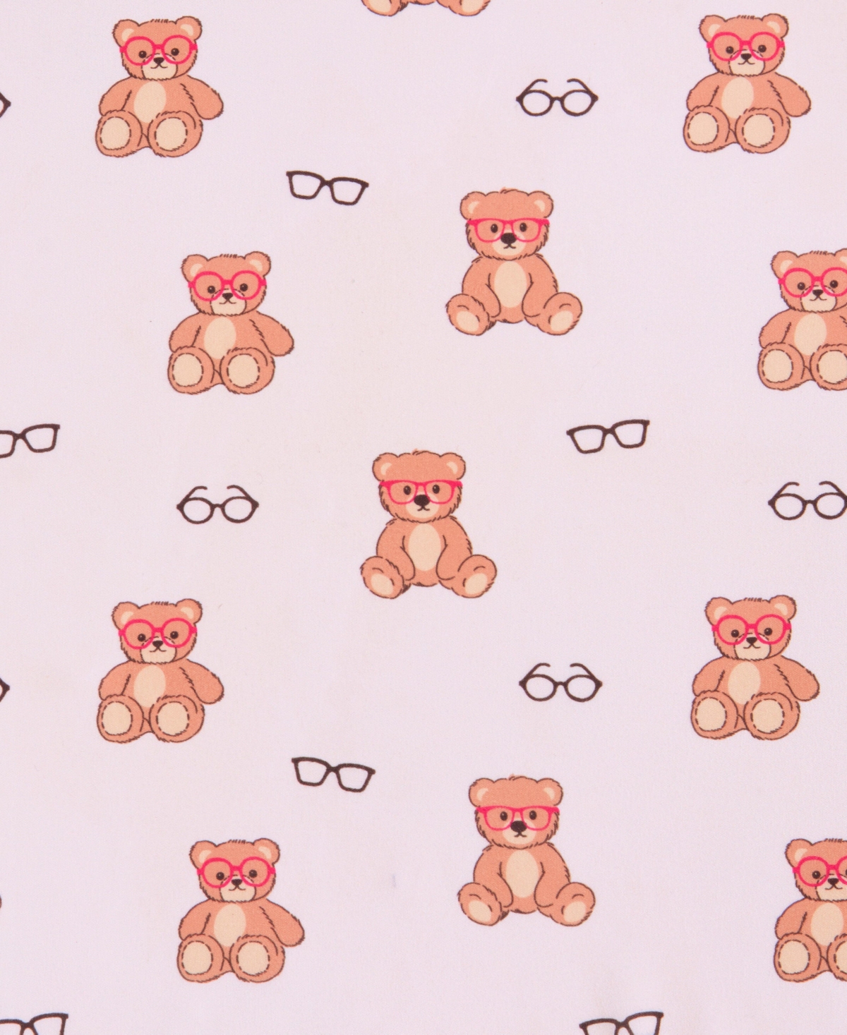 Betsey Johnson Nerdy Teddies Microfiber -Pc. Sheet Set