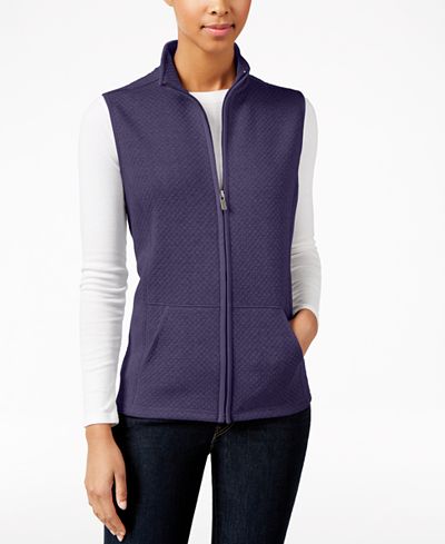 Red quilted vest for women clothing clearance clothing