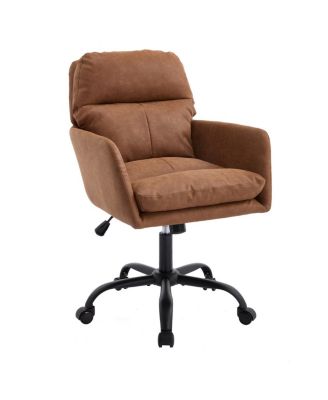 Streamdale Office chair, artificial leather, Black base, adjustable height