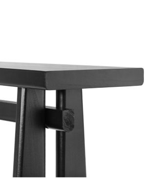 Elegant Console Table - Geometric Silhouette for Living Room