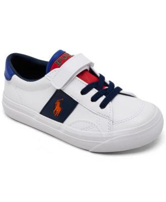 Little Girls Ryley Fastening Strap Casual Sneakers from Finish Line