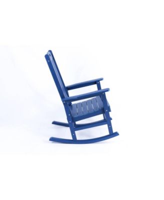 rocking chair for all seasons, sturdy HIPS, stainless steel
