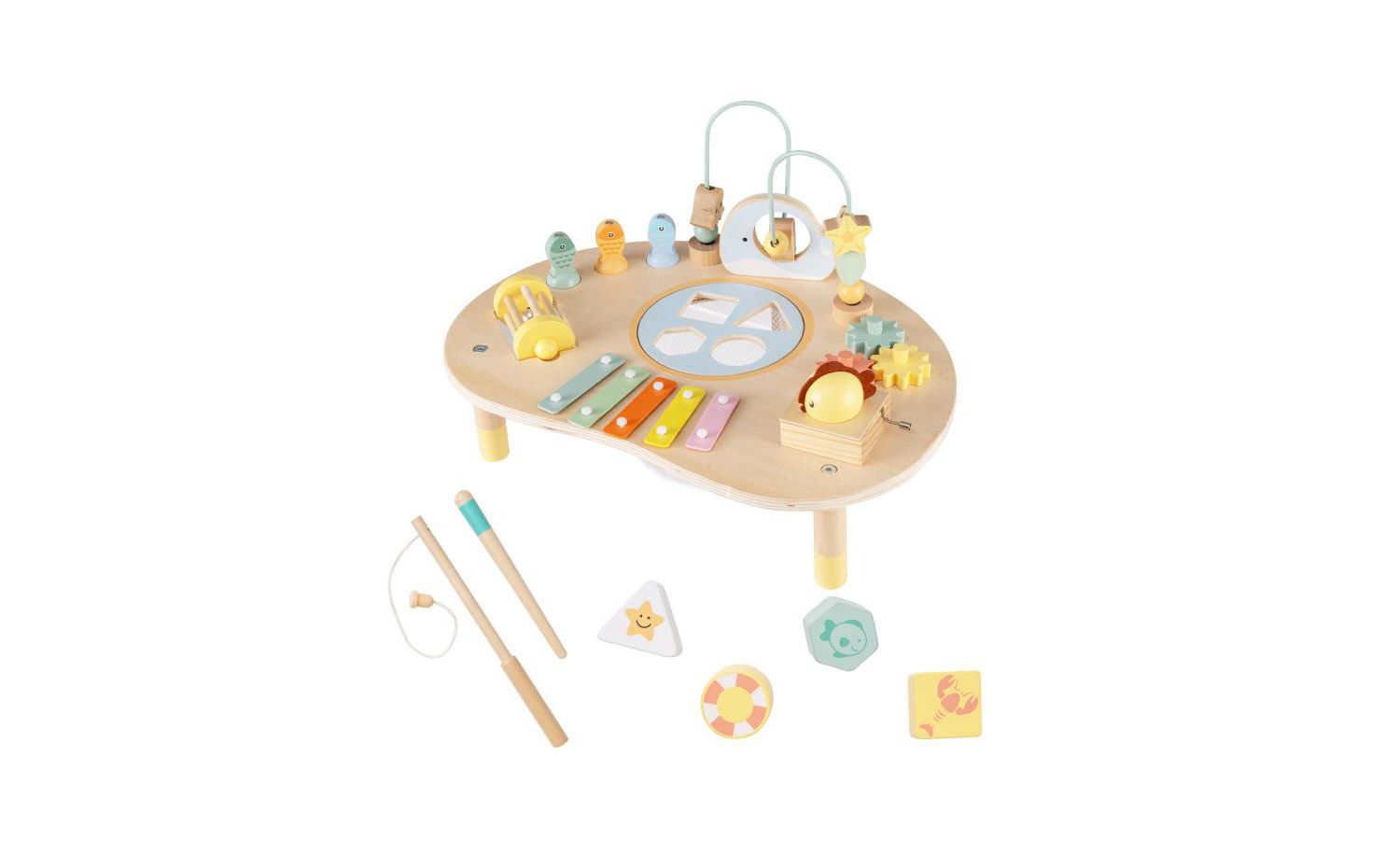Toddler 7-in-1 Activity Table Montessori Sensory Play