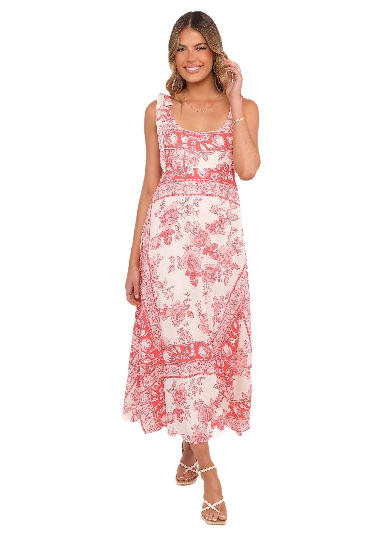 Women's Valara Tie Shoulder Maxi Dress