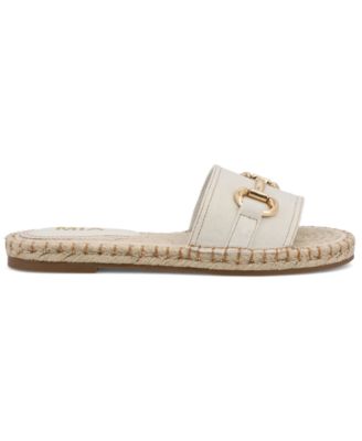 Women's Cadiz Horsebit Espadrille Flat Slide Sandals