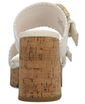 Women's Rebekah Double Buckle Platform Sandals