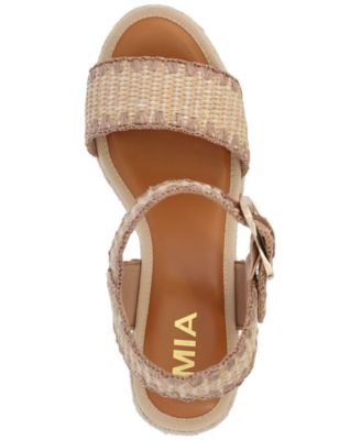 Women's Beverlee Raffia Espadrille Wedge Sandals