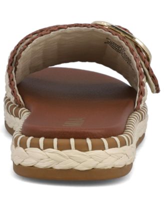 Women's Sabriel Woven Raffia Slide Sandals