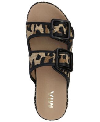 Women's Jimenna Double Buckle Flatform Sandals