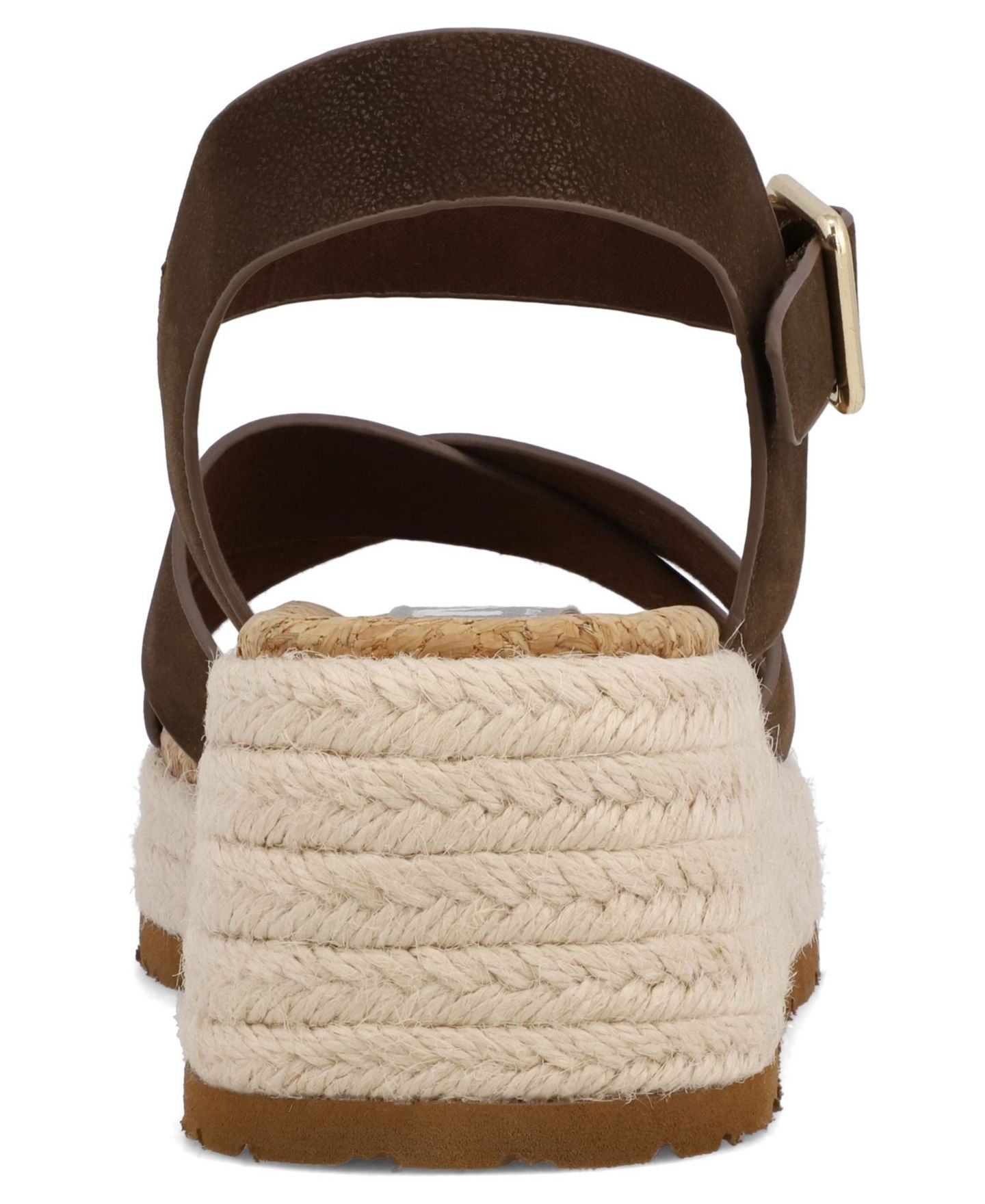 Женские сандалии MIA Nikky Espadrille Wedge, цвет: Шоколадный / Коричневый — фото 3