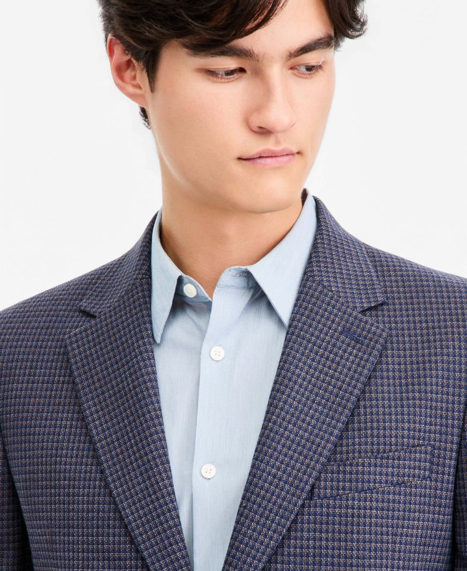Men's Modern-Fit Stretch Pattern Sport Coat