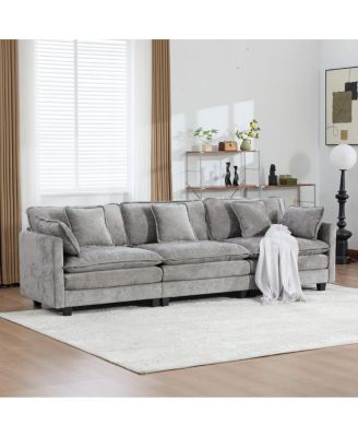  Cloud Couch: Skin-friendly Chenille, Cloud-like Comfort, Modular Design
