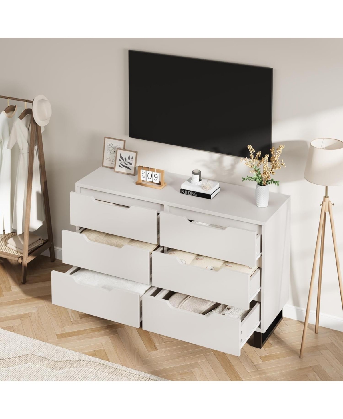 gaomon 6-Drawer Bedroom Dresser
