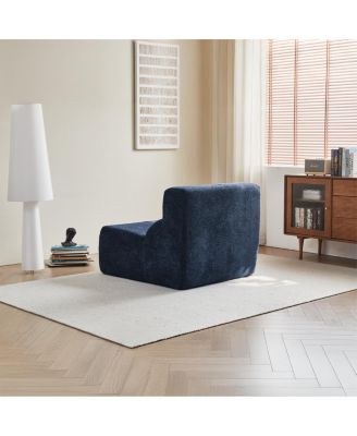 Luxury Cloud-Soft Velvet Single Sofa Chair