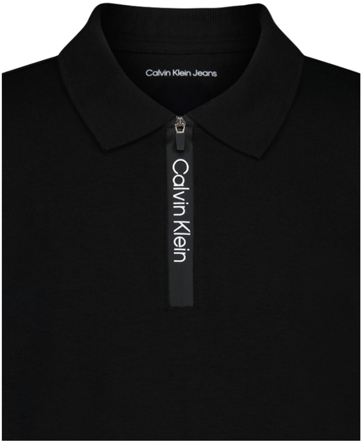 Поло Calvin Klein Short-Sleeve Polo для мальчиков, цвет: Чёрный — фото 4