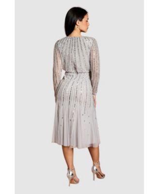Women's Party Sequin Midi Dress