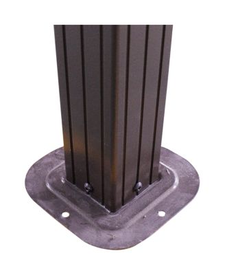 aluminum double-top sun canopy