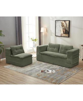 Streamdale Multi-Functional Sectional Sofa Bed with Independent Chaise Lounge