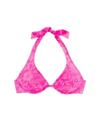 Women's Tropical Underwire Bikini Swimsuit Top Bra Sizing