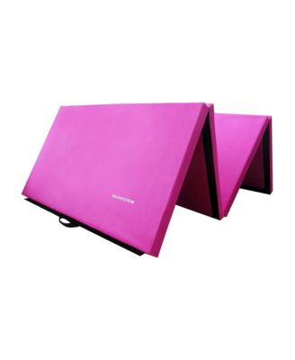 120 x 48" All Purpose Folding Gymnastics Exercise Mat, Pink
