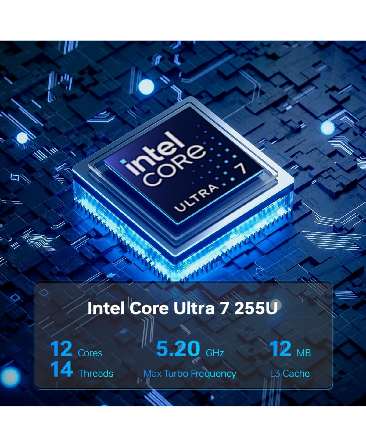 Hp Essential 17.3" Traditional Laptop Intel Core Ultra 7 64GB Ram Intel Graphics 2TB Ssd Storage Windows 11 Pro 60Hz.