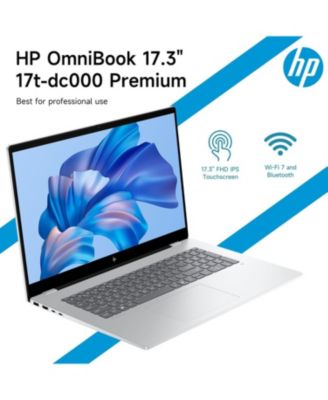 OmniBook 7 17.3" Traditional Laptop Intel Core Ultra 7 32GB RAM Intel Arc 140V 1TB SSD Storage Windows 11 Home 60Hz