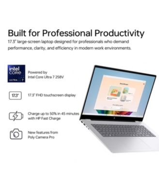 Omni Book 7 17.3" Traditional Laptop Intel Core Ultra 7 32GB RAM Intel Arc 140V 2TB SSD Storage Windows 11 Home 60Hz