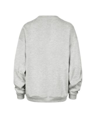 Women's Gray Indiana Hoosiers Icon Fleece Sweatshirt