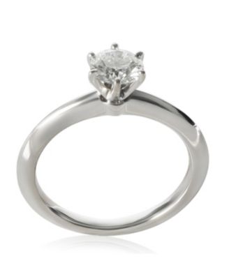 0.53 ct Round Brilliant Diamond Engagement Ring
