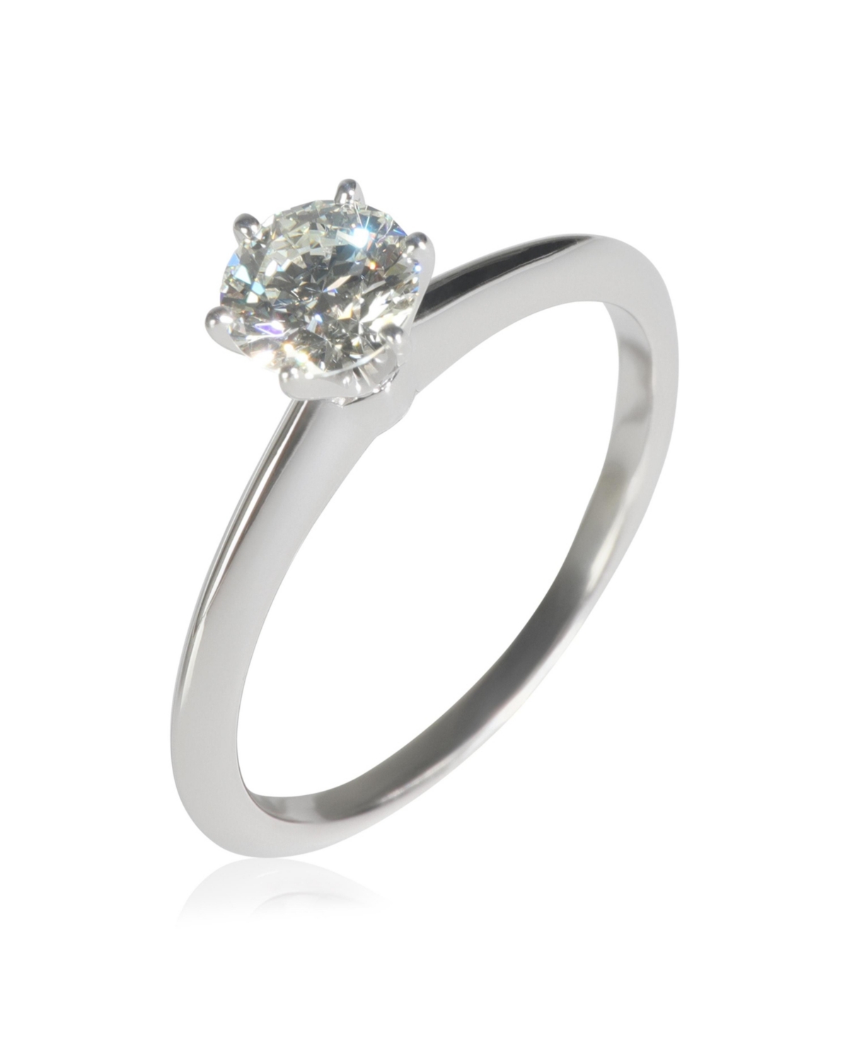 Pre-Owned Tiffany & Co ct Round Brilliant Diamond Engagement Ring